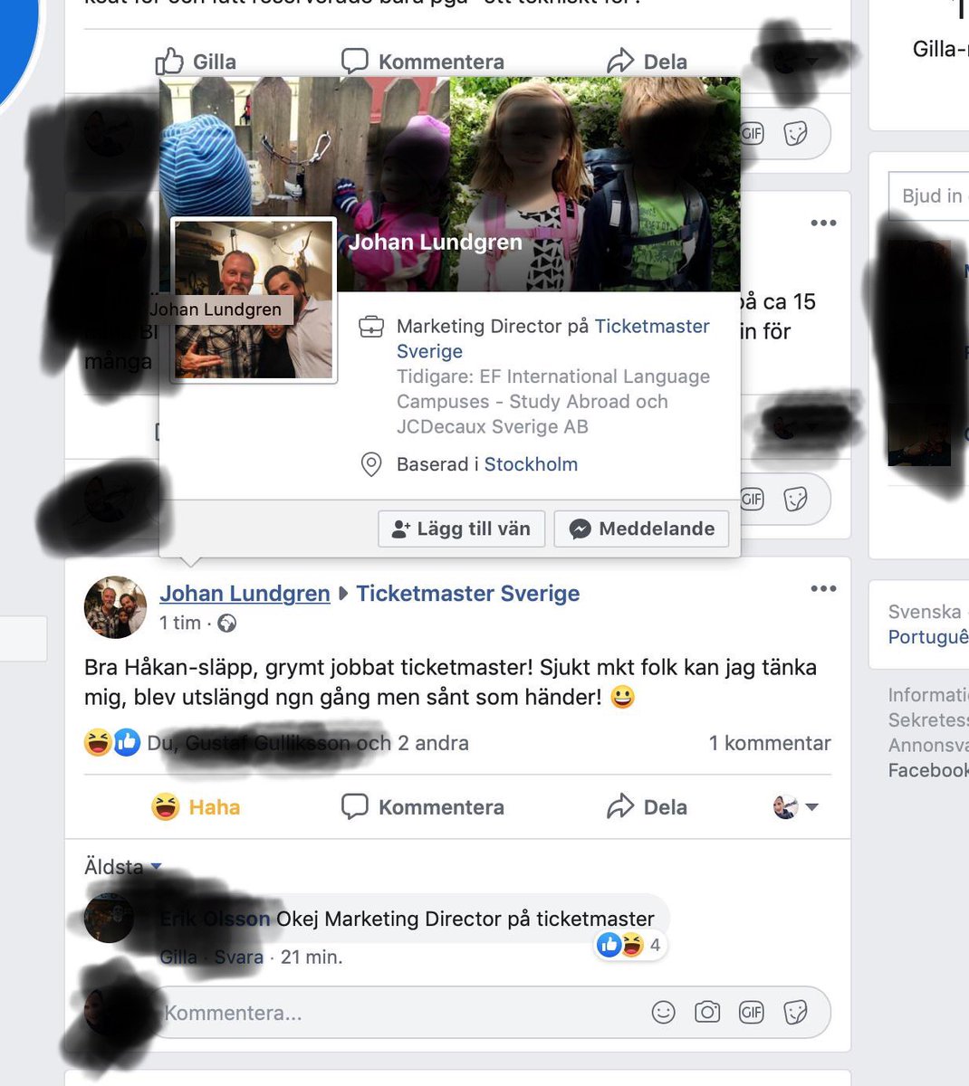 Internet RASAR över <a href="/TicketmasterSE/">Ticketmaster Sverige</a> hantering av Håkan-biljetterna. Marknadschefen bestämmer sig för att bidra med lite positiv energi. Och låtsas som att han är vanlig biljettköpare.