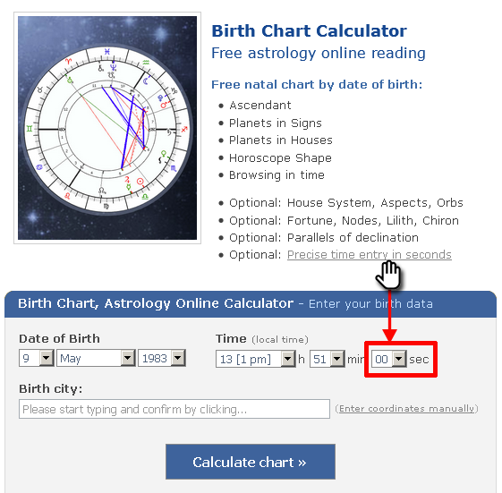 Astroseek Free Birth Chart