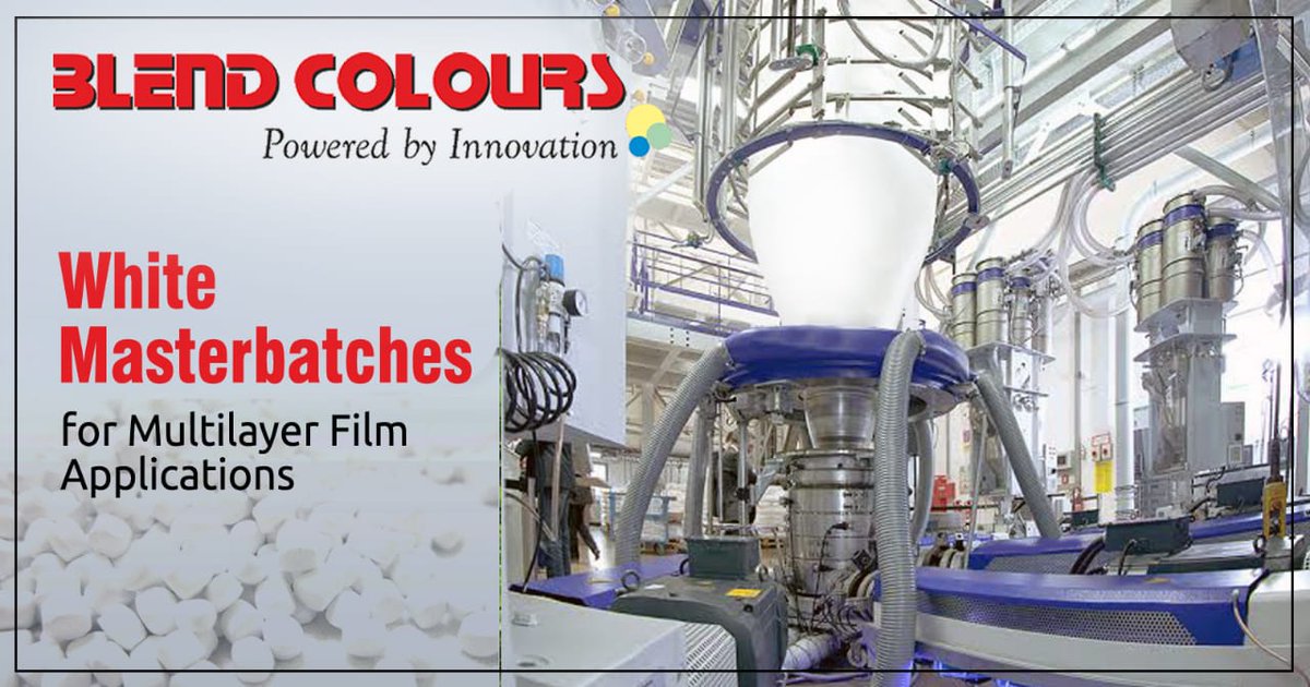 blend_conscious's tweet photo. White Masterbatches for Multi layer Film Application
#masterbaches #Blendcolour #blackmasterbatches #whitemasterbatches #plasticsindustry #plasticstomorrow #plasticsinfomart #indiaplast https://t.co/x2J4uyCYmR