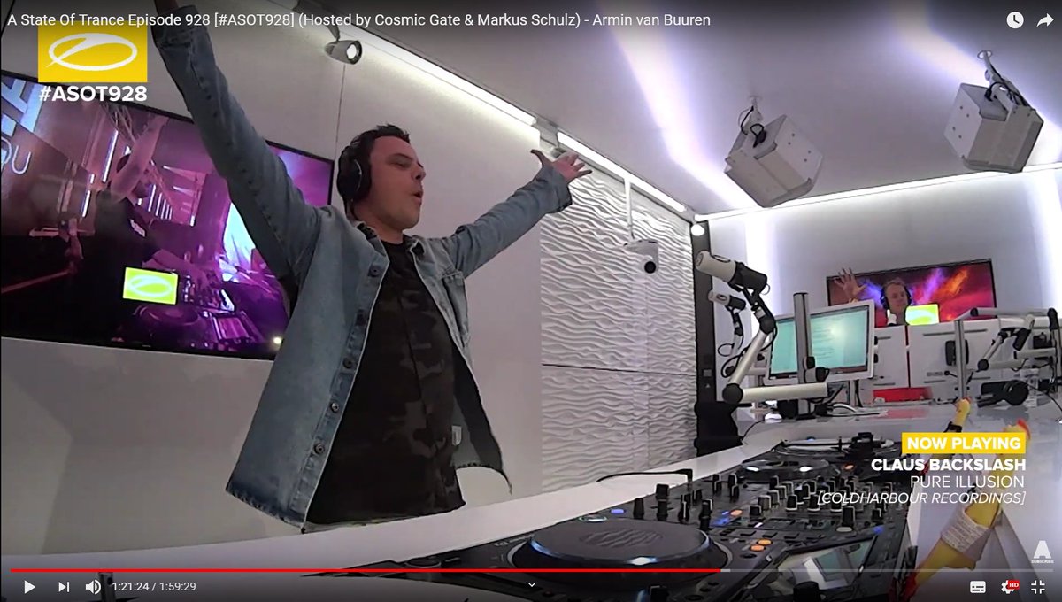 ClausBackslash's tweet photo. 🎧 Thanks to @MarkusSchulz
@rubenderonde for big support in @ASOTLive_ #ASOT928 #ClausBackslash - Pure Illusion @coldharbourrec @_SchulzArmy 👏🙌😁 This a awesome!
@TranceAttack @TranceWorldUK @TranceFamilyDe @TranceFamilySp @TranceFamilyMIA https://t.co/pgE2T3T1QR