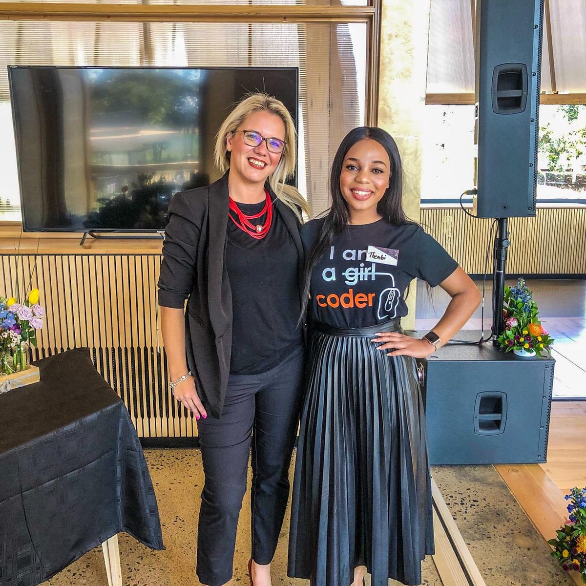RoulaILotz's tweet photo. Some people in your life! You care about them, you are proud of them and you want only the best for them! Like a younger sister! @thembiso_m you are one of those! Thank you for the energy and passion! Keep it up girl!!!! #womenpower #badass #changetheworld #letsmakeimpact https://t.co/UUEJeFwTWV