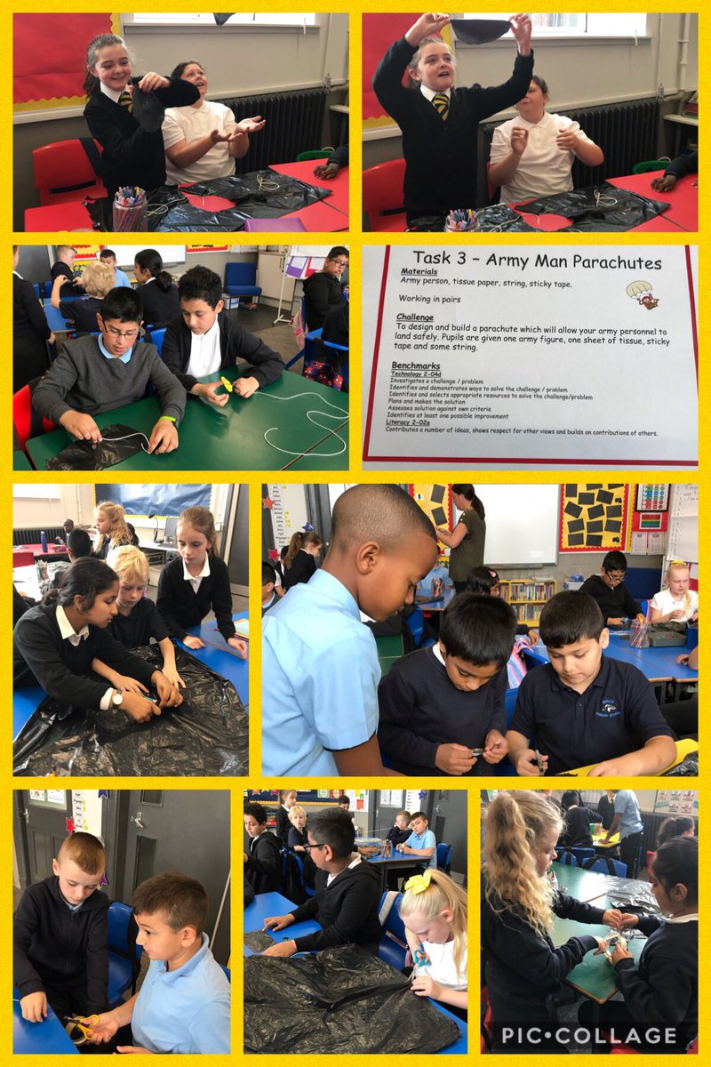 MrsArmstrongIPS's tweet photo. First STEAM challenge of the session has begun. P5, P6 and P7 working together to develop skills in all of these curricular areas. #solvethe challenge https://t.co/OYyNd6SLqn
