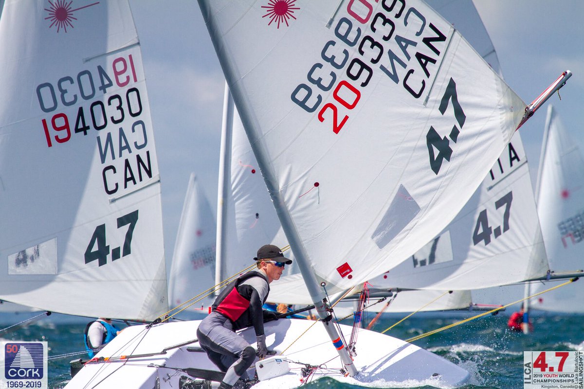 CORKKingston's tweet photo. Today is the final day of racing of the 2019 ILCA Laser 4.7 Youth World Championships
.
.
.
#sailtowin
.
.
#CORK50 #CORKKingston #sailing #HellyHansen #FeelAlive #Sailwave results for at CORK/Sail Kingston 2019 https://t.co/tcH2KBEZBUโฆ https://t.co/qsooRZW7PT