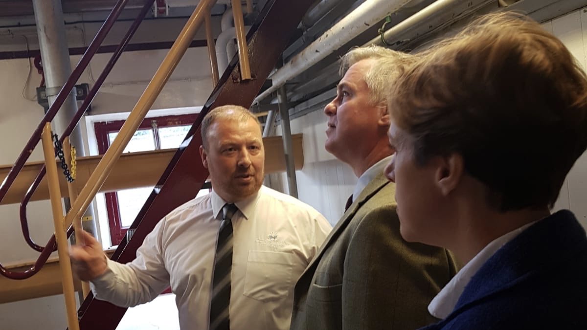 Our #Speyside visits continue by welcoming <a href="/UKGovScotland/">UK Government Scotland</a> Minister <a href="/Colin_J_Clark/">Colin Clark</a> and <a href="/Douglas4Moray/">Douglas Ross MSP</a> to Strathisla Distilliery. 

Great opportunity to highlight the investment and opportunity possible through continued <a href="/hmtreasury/">HM Treasury</a> support in the #AutumnBudget