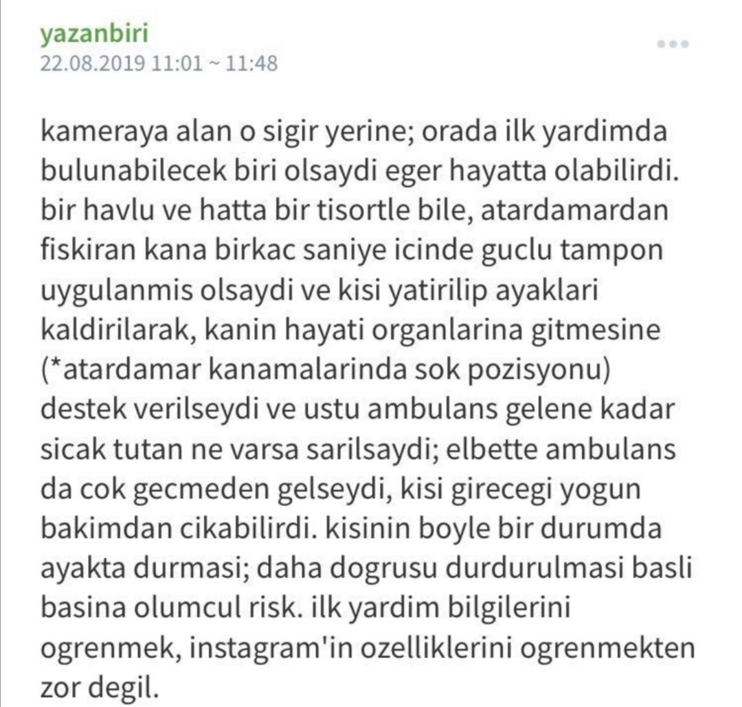 Okuduğum en doğru şeylerden biri
#EmineBulut