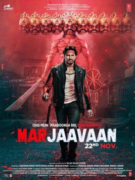 sidkannan's tweet photo. What a deadly poster braddas @SidMalhotra &amp; @Riteishd &amp; what a deadly jodi! #Marjaavaan ke sath bomb phootne wala hai!
#SidK @Rakulpreet @tarasutaria__ @zmilap @itsBhushanKumar #KrishanKumar @monishaadvani @madhubhojwani @nikkhiladvani @iamDivyaKhosla @TSeries @EmmayEntertain https://t.co/VAo15FFzsh
