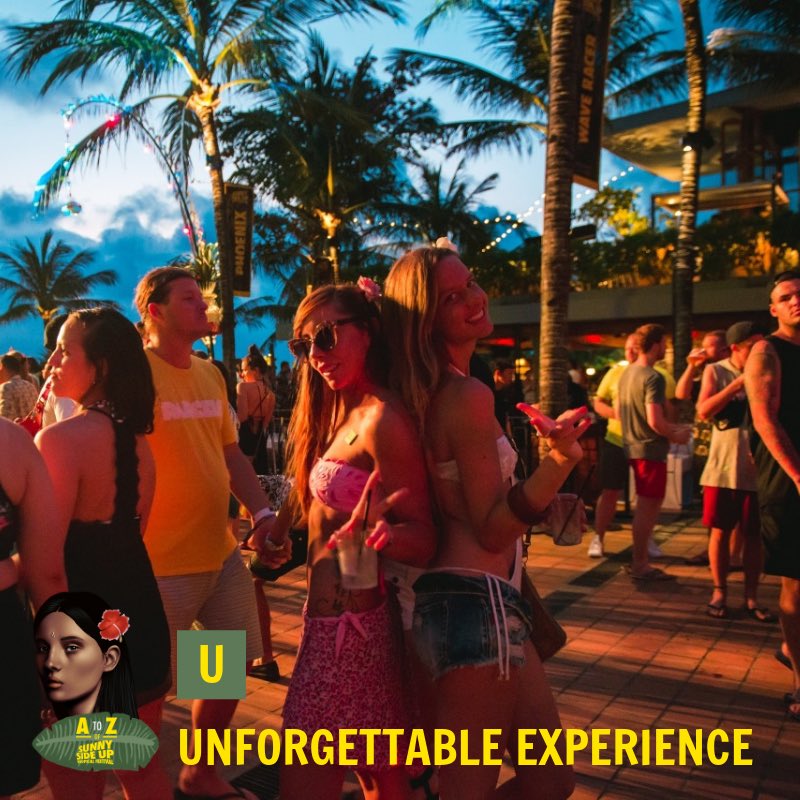 Tomorrow we are going to create more memories with you, featuring an amazing sunset and stunning music, which we believe would make one Unforgettable experience. Can't wait to enjoy a Sunny Saturday with y'all at #SSU19!

#AtoZofSSU