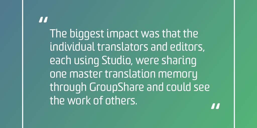 rwstrados's tweet image. Learn how @ciklopea, one of the top 20 language service providers in Europe, used #SDLGroupShare to enable their team to deliver 300 legal documents in a timeframe of just 2 weeks! 😃 ow.ly/kfkr50vD5nH
#SDLTradosStudio  #projectmanagement #LSP