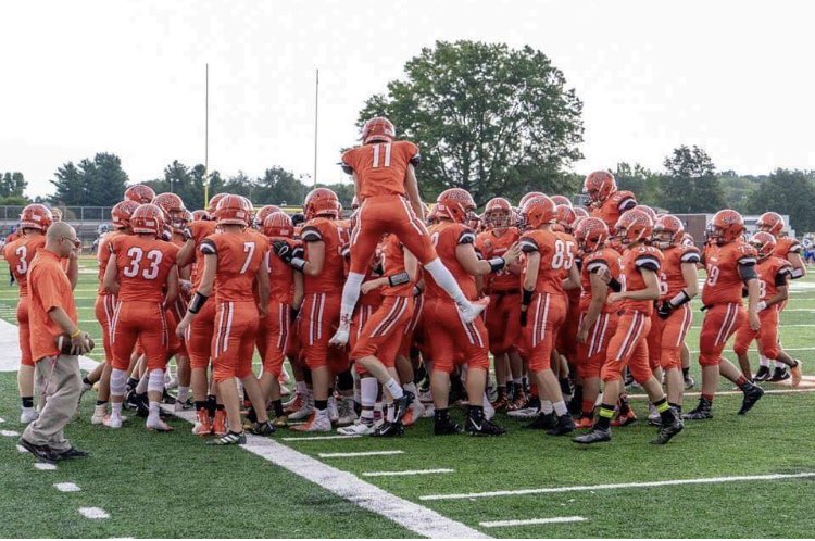EastOlympiansFB's tweet photo. Rise up O’s!  It’s GAME DAY!!  Come out and support your Olympians as they travel to Whiteland for the first game of the regular season. Kickoff 7pm.  #EastPride #DoWhatChampionsDo https://t.co/uz6MDlmY42