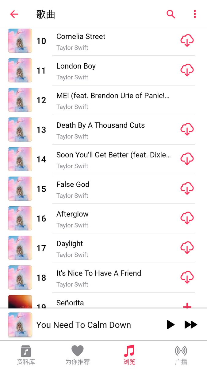 Taylorswiftinchina On Twitter Apple Music Chart In China