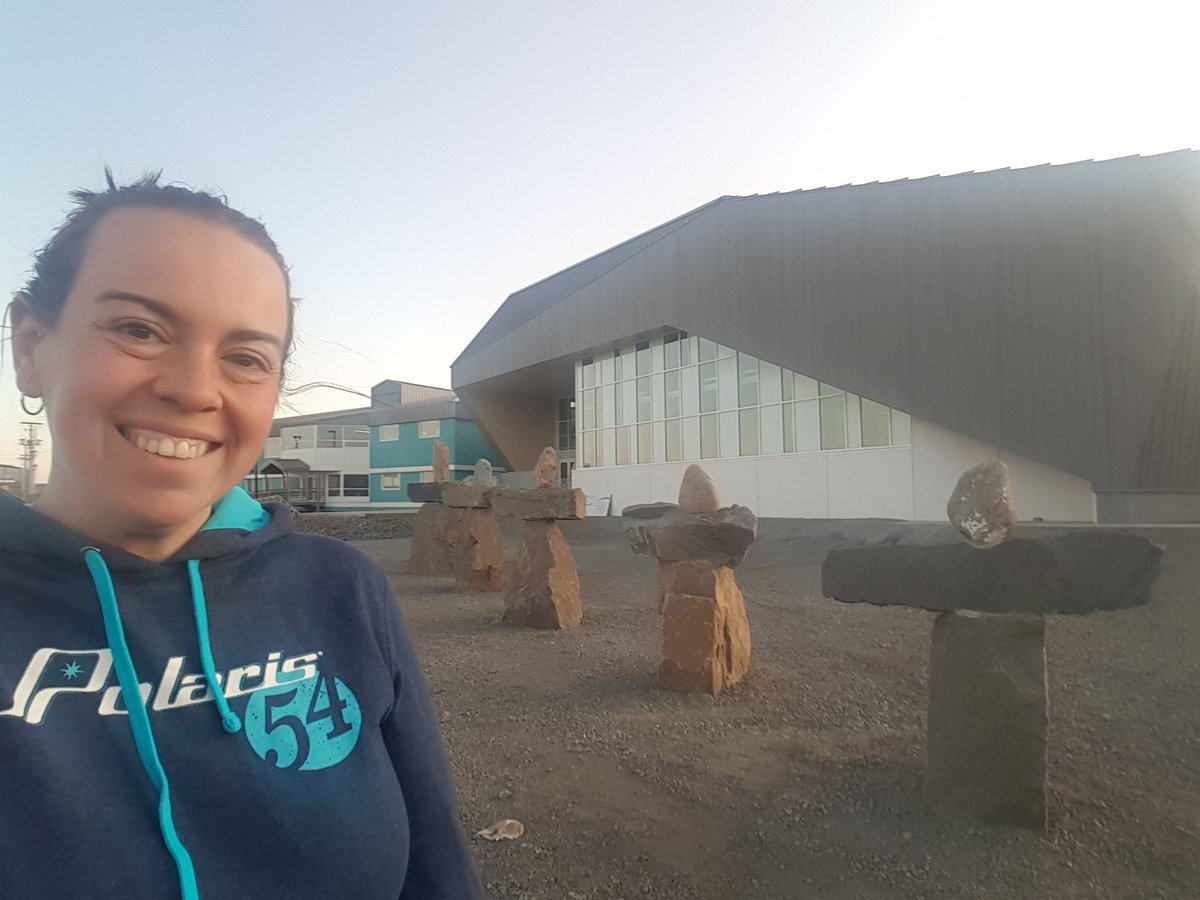 TaraVatNAC's tweet photo. #NACPD19 planning at 5am...made easier when the sun is shinning and you can rock the flops. #ProfPD #TeachingAndLearning #HigherEd #MyBestLife @NunavutCollege excited yo start welcoming visitors to #Iqaluit #Nunavut today!! https://t.co/Ssh5F6uVQU