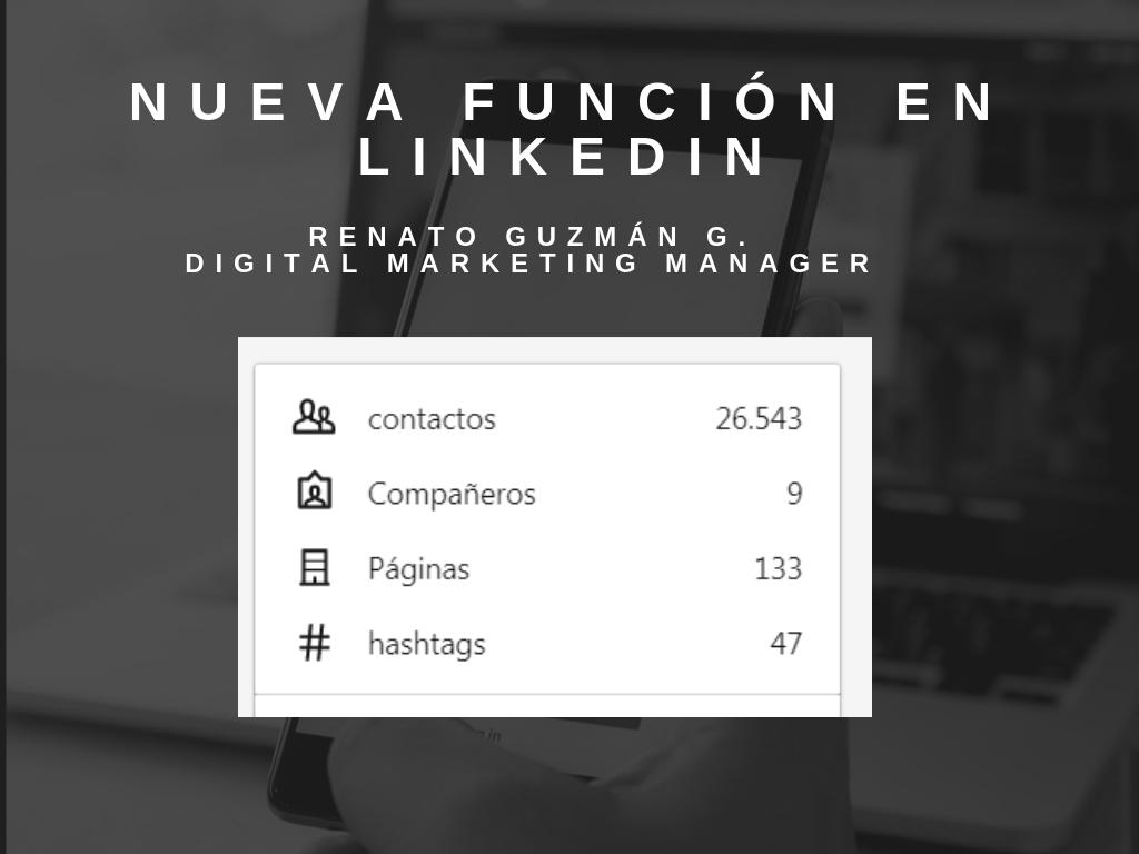 ➡️Nueva función en #LinkedIn ✅

Generar un grupo de trabajo.

El objetivo: no perderte las actualizaciones de tu equipo de trabajo. 

#IslasCanarias #SocialSelling