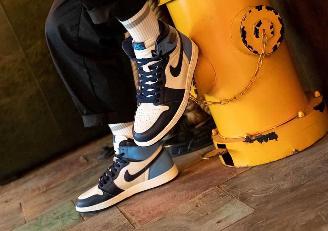 スニーカー ハイブランド買うならスニダン スニーカーダンク 抽選開始 Nikeの Air Jordan 1 からオブシディアンとuncを融合させた新たなogカラーがsvdアプリにて抽選開始 海外価格 160 海外発売 19年8月17日 T Co Zpudihek6w