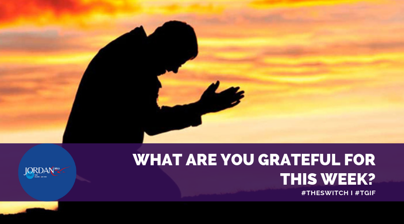 jordan105fm's tweet photo. It's #Friday and we are #Grateful. 😂🤣😂
@milez411  is full of praise and he has a testimony. He believes you have one too. 
What's your testimony? What are you grateful for?
Share with us on #TheSwitch #TGIF. 
#JordanFM #Happy #TGIFing 
🎧💯🥳💯🎧 https://t.co/UW2myEaCzd