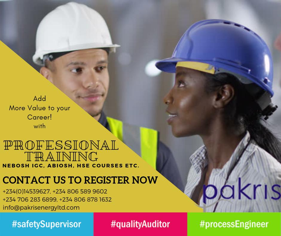 Invictus Obi and 80 Nigerians saga has once again shown young people that Internet Fraud AKA Yahoo Yahoo doesn't pay. Not for long... Stay #YoungNLegit and your time shall come.
Attend #PakrisAcademy training for International certifications in #HSE - #IIRSM #NEBOSH #ABIOSH etc.