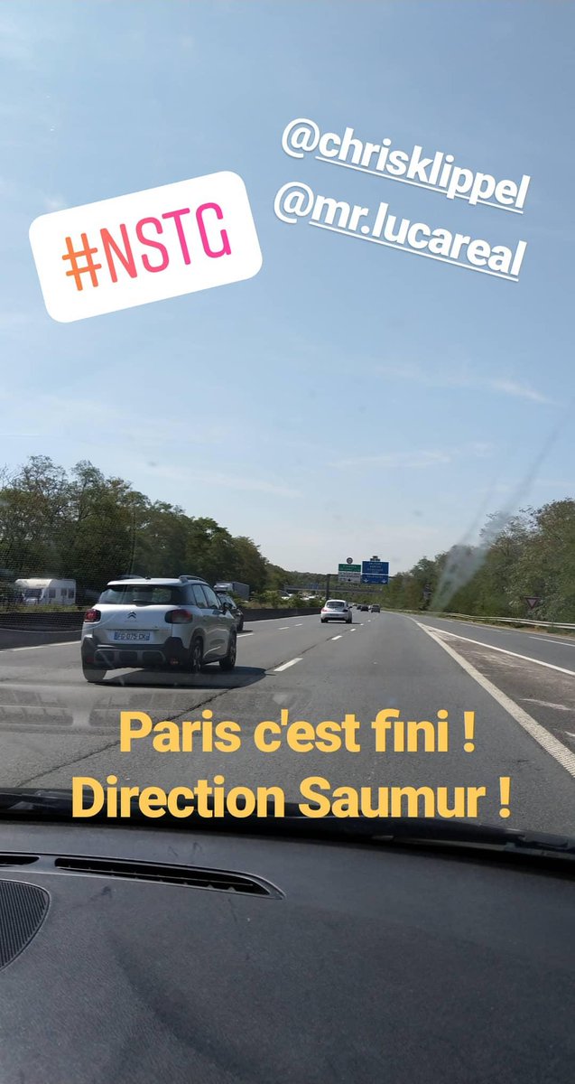 GTANicolas's tweet image. Direction Saumur pour cette nouvelle journée du Tour #NSTG avec @Chris_Liberty93 et @TheDEATRACK puis La Rochelle !!