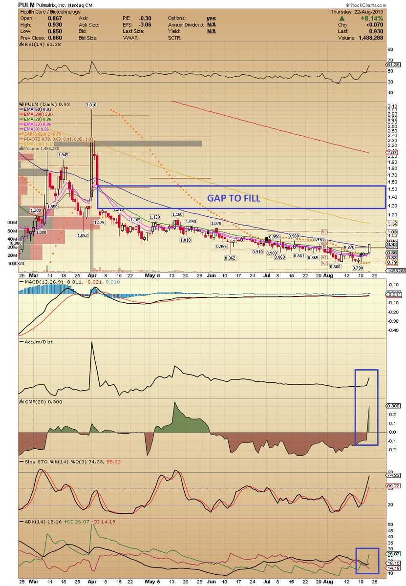 Pulm Stock Chart