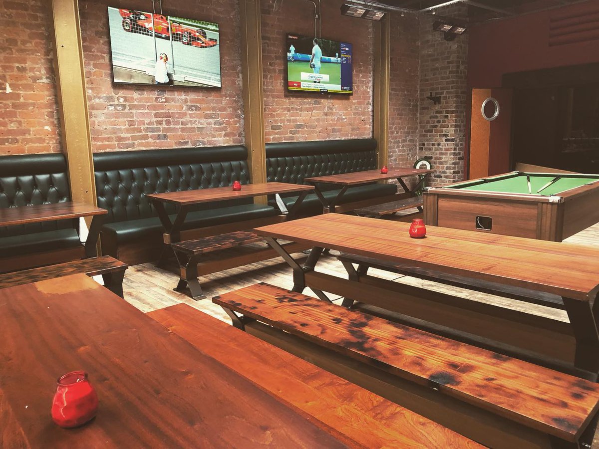 DirtyOSheas's tweet photo. Our Beer Garden is finished! And she’s a wee beauty 🍻 🍻 Ohhh and WE’RE OPENING TODAY!! 🍀🍀🍀 https://t.co/dQatvomMiS