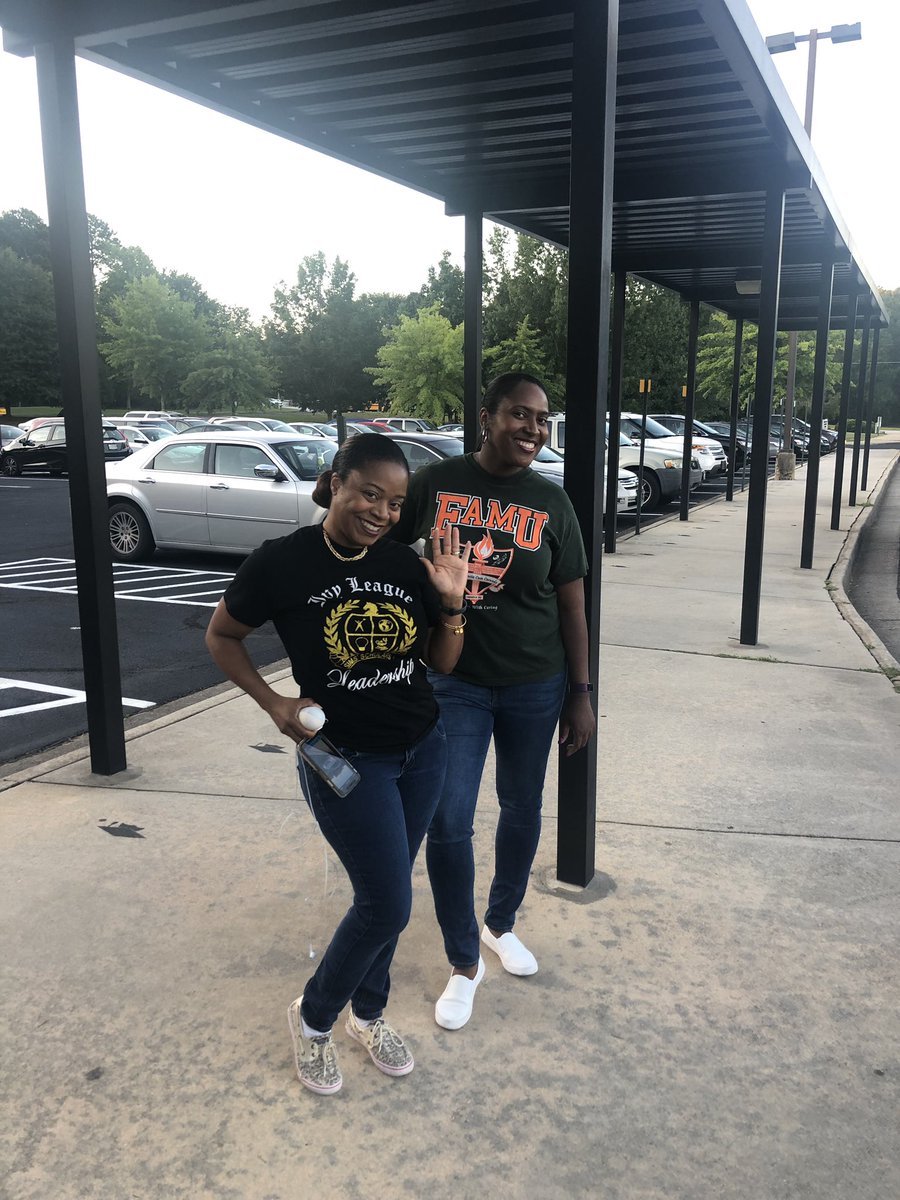 Here <a href="/dl_sims/">D.L. Sims Elementary</a> we are dedicated to welcoming our scholars bright and early in the morning with smiles🙂