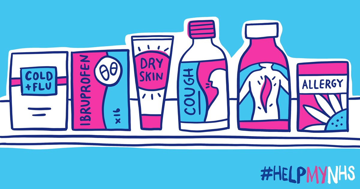 NHSSussex's tweet photo. With many common ailments you can care for yourself using medicines bought over the counter at a pharmacy – and you won’t need a prescription. It’s easier, quicker, cheaper #YouSaidWeDid #HelpMyNHS #SafeWellSummer https://t.co/vM0MhKAjJy