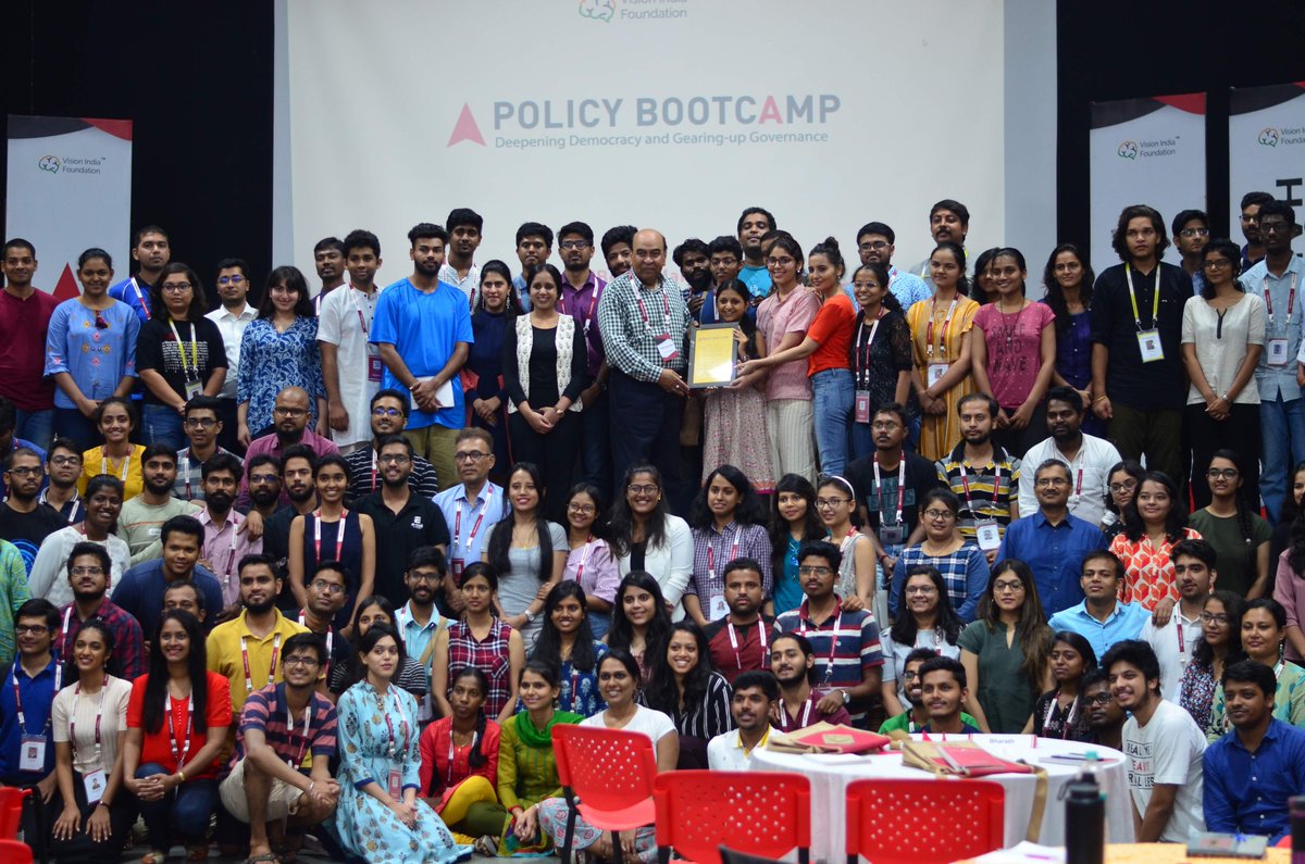 WOTRIndia's tweet photo. Our Senior Researcher Dipak Zade recently participated at the #PolicyBootCamp organized by @VisionIndiaFdn
The #PolicyBootCamp was a 21-day residential program focused on public policy, social leadership, and nation-building. #BeAndMake #GovernSpired https://t.co/C9Gc21zqbs
