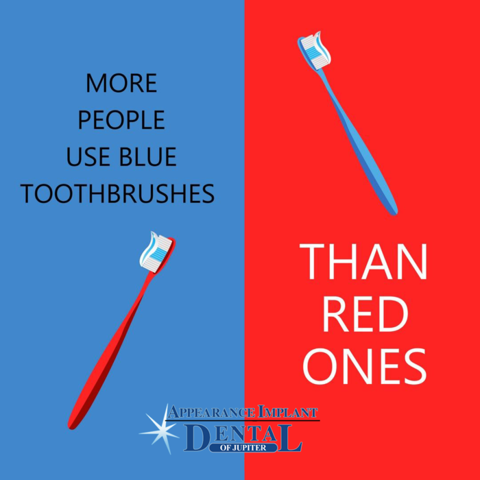 implant_jupiter's tweet image. Did you know this? What color is your toothbrush? #toothbrushfacts