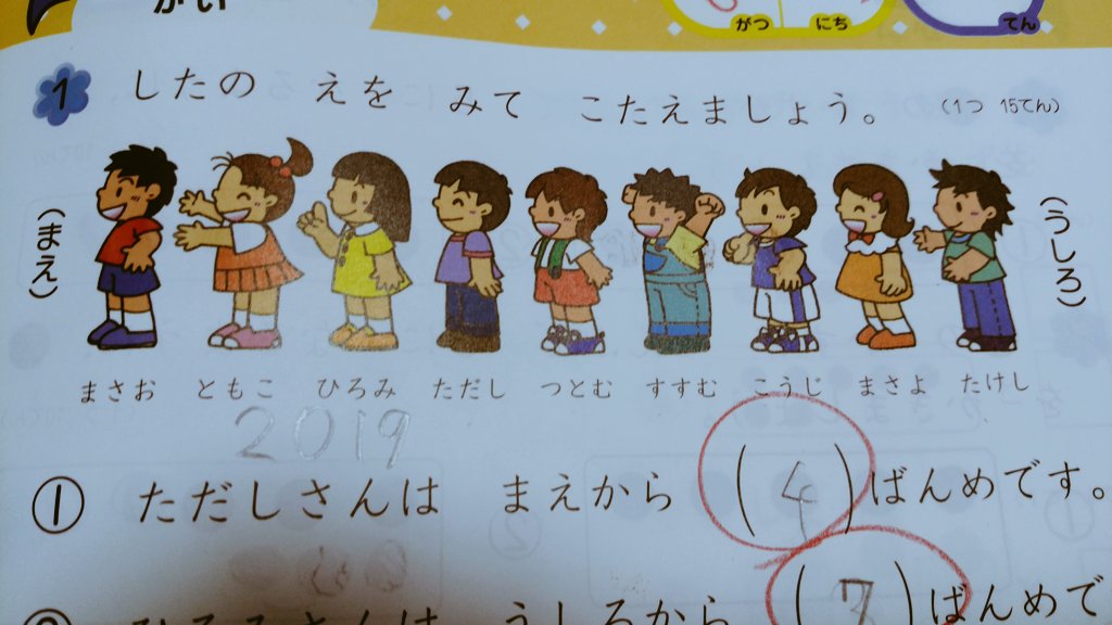 夏休みのドリル