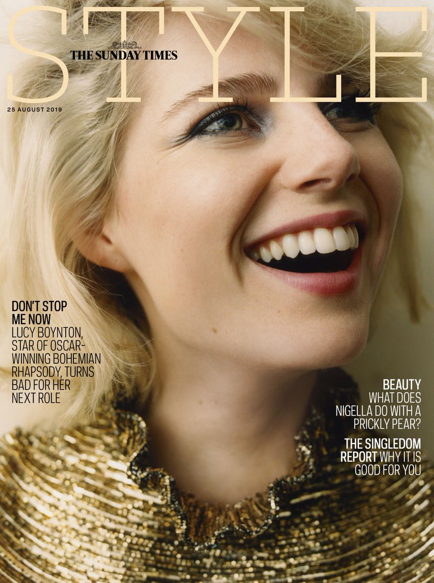 THIS SUNDAY: Bohemian Rhapsody star Lucy Boynton talks cultivating
