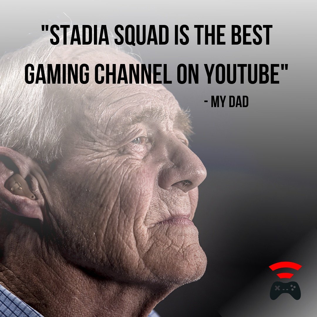 "Stadia Squad is the Best Gaming Channel on YouTube." -My Dad

Watch latest video, Why Stadia Squad?: youtu.be/GN49gHoYqMI