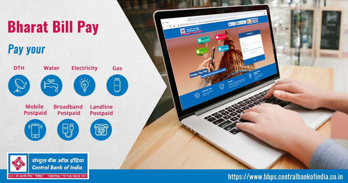 Central Bank of India on Twitter "Bharat Bill Pay Pay your DTH, Water