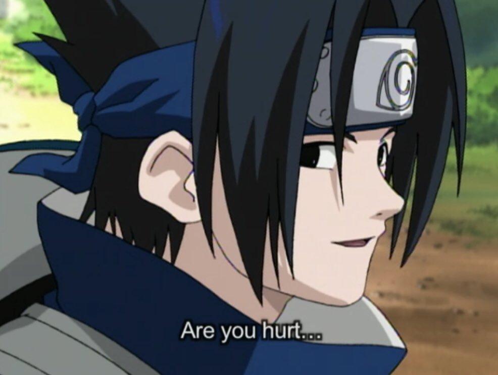 Como é que se diz isto em Japonês? are you hurt scaredy cat (naruto scene)