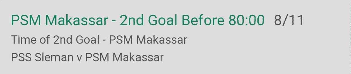 inplayLiveTips's tweet image. Roller

bet 2

away 2nd b4 80th

£38.33➡️£66.20