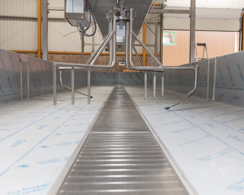 SycamorePELtd's tweet photo. The Open Curd Tables are now finished and are being installed at our customer's site. Sturdy supporting frames, robust wedge wire drainage channels and a 4mm stainless steel vat bed ensures curd and whey production is smooth and efficient.
#opencurdtable #cheesemaking #cheese https://t.co/MK5nZO9ZoR