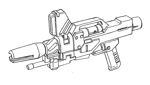 ガンダム モビルスーツ バイブル Gmb 通信 No Twitter ちなみに一年戦争末期には構造が異なるビーム スプレーガンが生産され 後期型ジムを中心に配備されました 基本的なスペックは共通ですが サイズがやや大型化 さらに銃身の上にターレット スコープもしくは