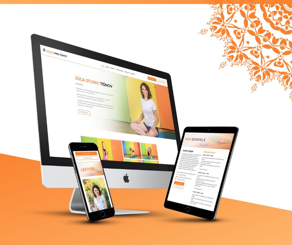 Předělali jsme stránky pro Jóga studio v Tišnově vedené Mgr. Jaroslavou Paruchovou. Konečně mají moderní a responzivní design, jsou optimalizované a uživatelský přívětivé pro zájemce o kurzy.

jogastudiotisnov.cz