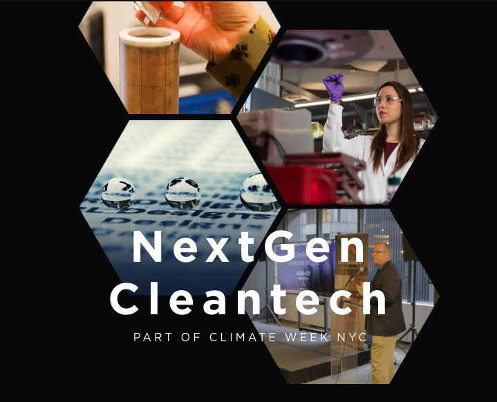 CleantechOpenNE's tweet photo. Looking forward to #NextGenCleantech an official #ClimateWeekNYC event on September 24 with @PowerBridgeNY, #76West @CEBIP_SBU #MCorps. Over 60 #startups will be showcasing #cleantech innovations. 

Register here,  use code SOCIAL for $5 off: https://t.co/1W4VYFDXlG https://t.co/kPZakF14DT