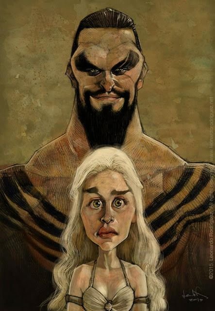 Celebritiesloo3's tweet photo. Jason Momoa and Emilia Clarke, Khal Drogo and Daenerys Targaryen. https://t.co/boMIhq8W4c