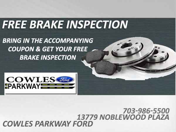 Cowles_Ford's tweet photo. It's Friday! Perfect day to get a free brake inspection for your vehicle! https://t.co/SH6RaEnlc0 https://t.co/Fj57ilotLZ