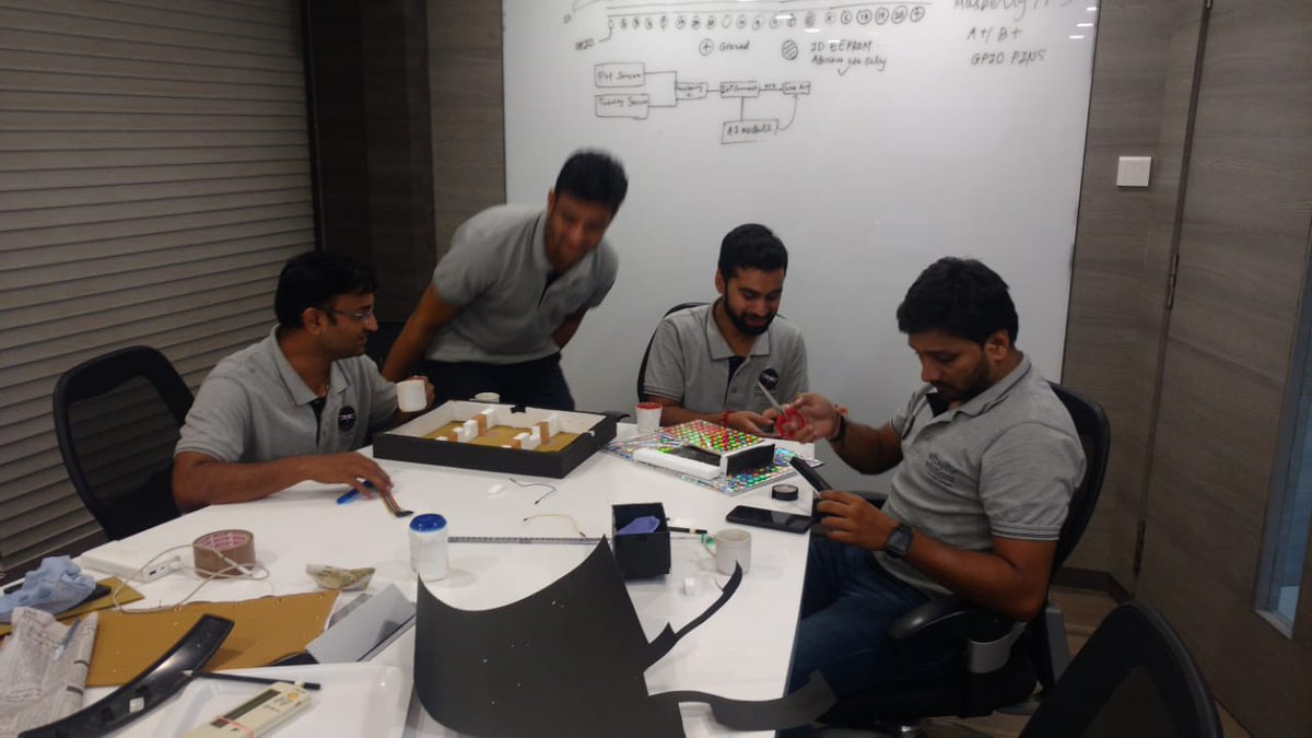 Manjitsinh's tweet photo. Team 'Topgun' Final countdown. for Hackathon-2019.....#FoodMonitoringSystem..#IoTConnect ..#Avnet ..#iotconnectNxt https://t.co/sZnnEKbVd1