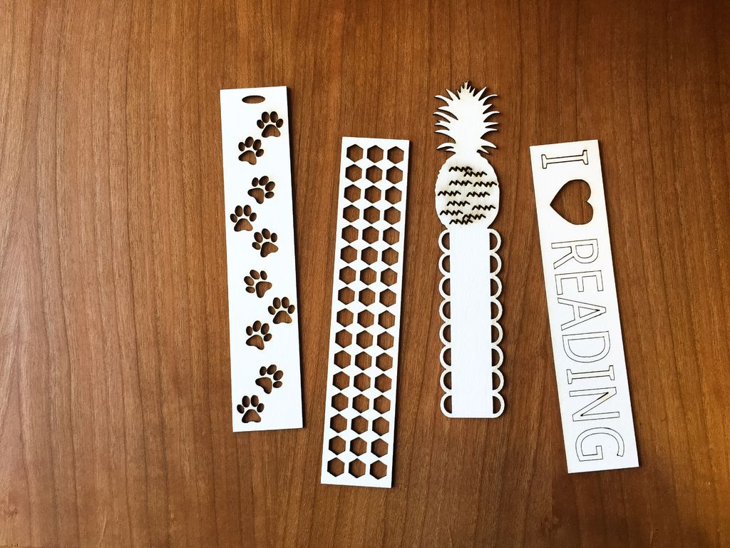 tinkercad's tweet photo. Learn how to use Tinkercad to design a bookmark and prepare it for laser cutting in this @instructables guide by the Autodesk Gallery Workshop. https://t.co/x62VixMgxc https://t.co/FPuklxotDF