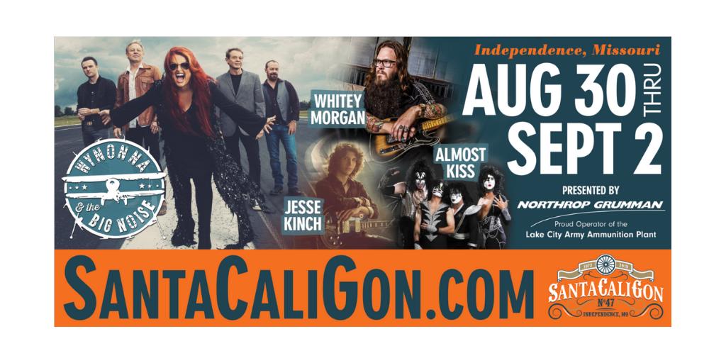 The <a href="/SantaCaliGon/">SantaCaliGon Days Festival</a> Festival begins next week-Labor Day Weekend!  Great entertainment all weekend! #SCG19 #SantaCaliGon Visit the website for all the info:  santacaligon.com