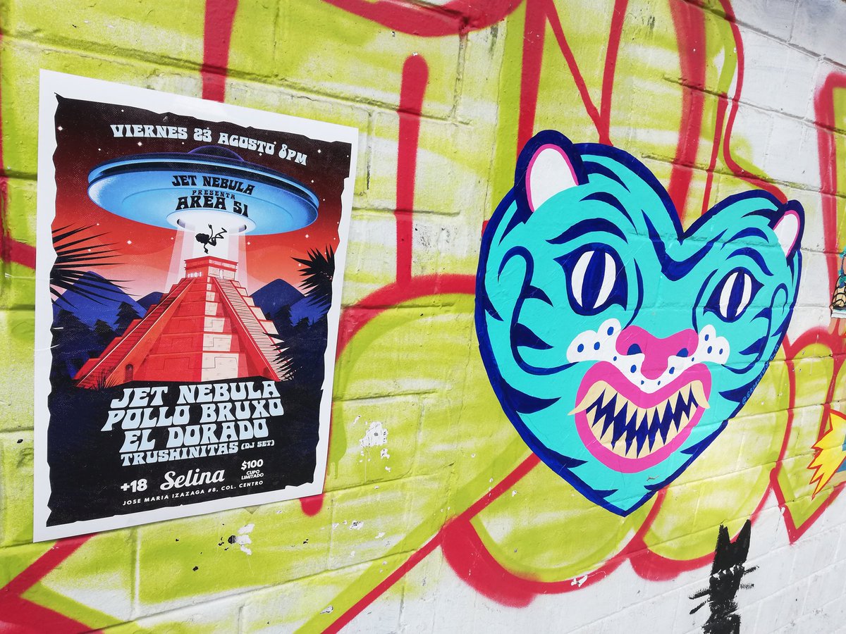 Nuestros hermanos de <a href="/Jetnebulaband/">Jet Nebula</a> bien presentes en #LaRoma 

No se pierdan este gran concierto el día de hoy.