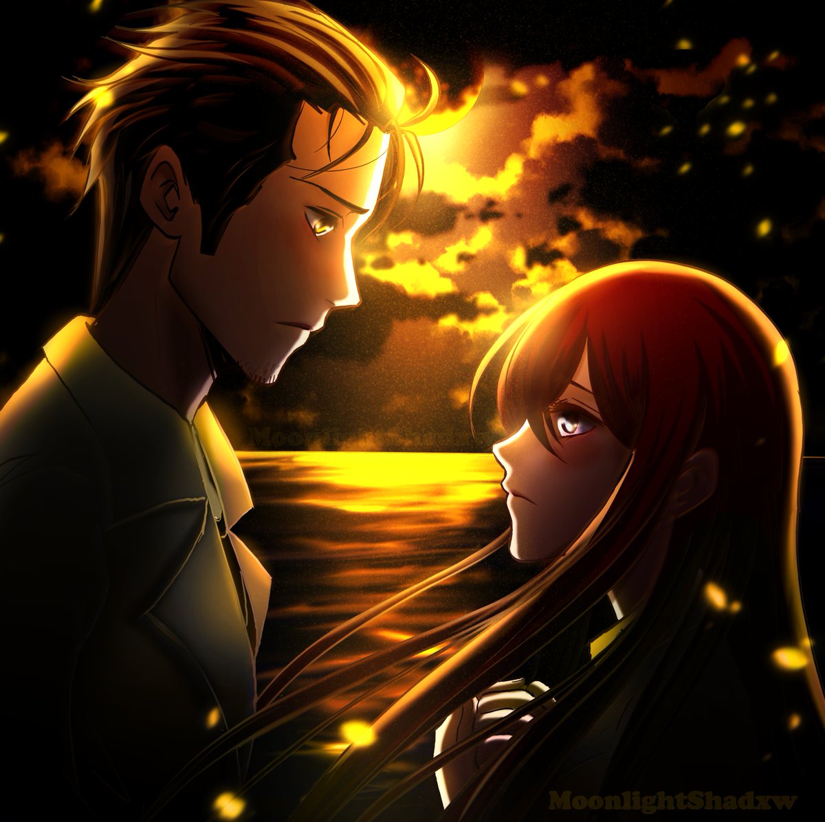 Pᴇᴀᴄᴇ 𝙔𝙤𝙪 𝙖𝙧𝙚 𝙩𝙝𝙚 𝙤𝙣𝙡𝙮 𝙡𝙞𝙜𝙝𝙩 𝙄 𝙨𝙚𝙚 𝙞𝙣 𝙢𝙮 𝙨𝙩𝙖𝙧𝙡𝙚𝙨𝙨 𝙣𝙞𝙜𝙝𝙩 𝙇𝙚𝙩 𝙩𝙝𝙚 𝙢𝙤𝙤𝙣 𝙩𝙚𝙡𝙡 𝙮𝙤𝙪 𝙝𝙤𝙬 𝙢𝙪𝙘𝙝 𝙄 𝙡𝙤𝙫𝙚 𝙮𝙤𝙪 岡部倫太郎 シュタゲ 牧瀬紅莉栖 オカリン オカクリ