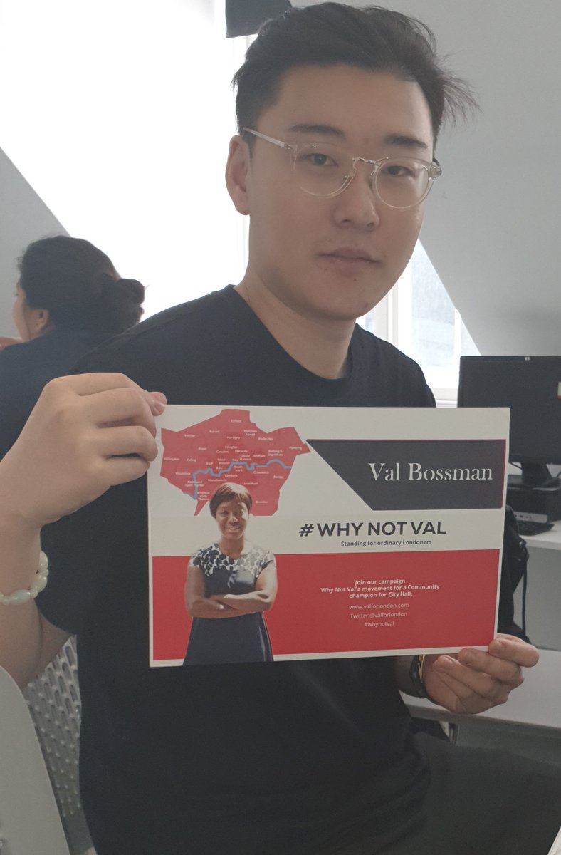 ValerieABossman's tweet photo. .@gsjosan #Labour party members Pals Fam &amp; all who have supported my bid to seal seat for LondonAssembly nominations its hardwork &amp; fun learning from so many communities I'm no ordinary londoner! Champion for all! Lets  be the change pls keep up your support London #whynotVal xo https://t.co/r8lKOnn3xL