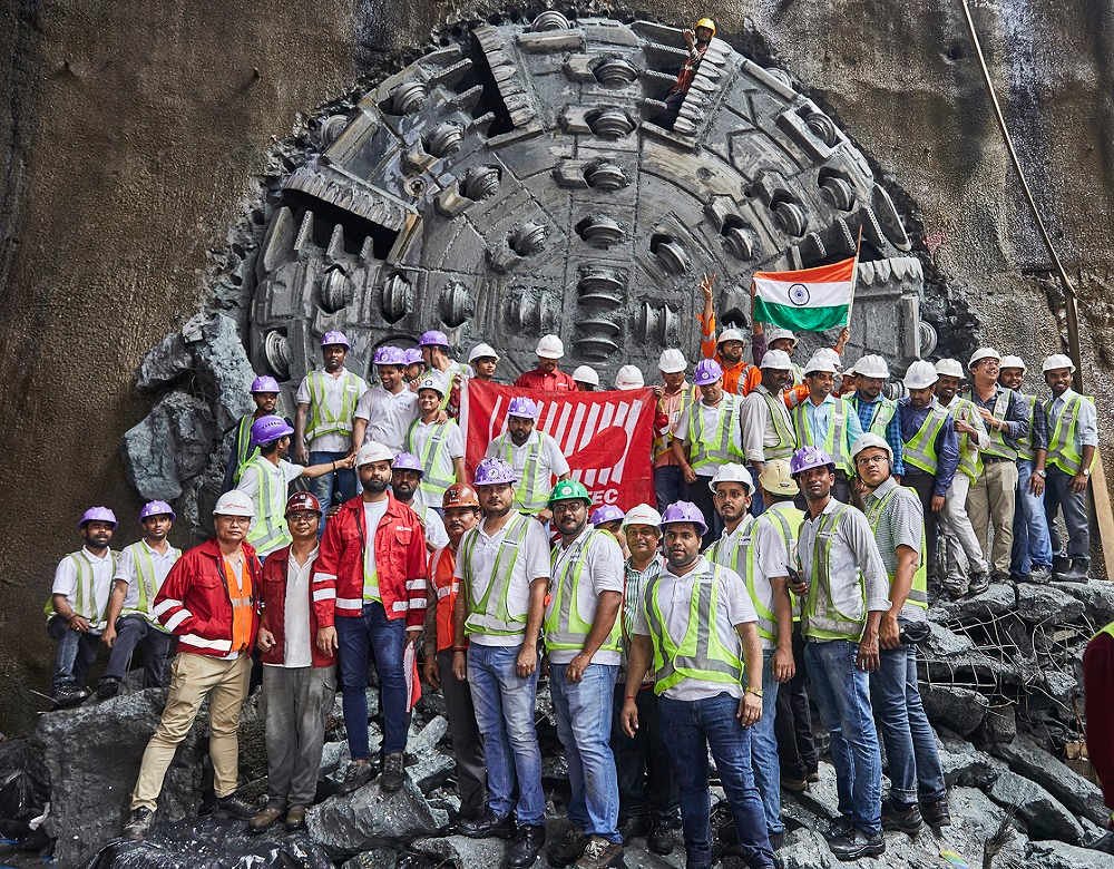 TBMag's tweet photo. TERRATEC TBM Completes First #Tunnel for Mumbai Metro https://t.co/i4fnP0i794 https://t.co/Cmh7GgvQZX