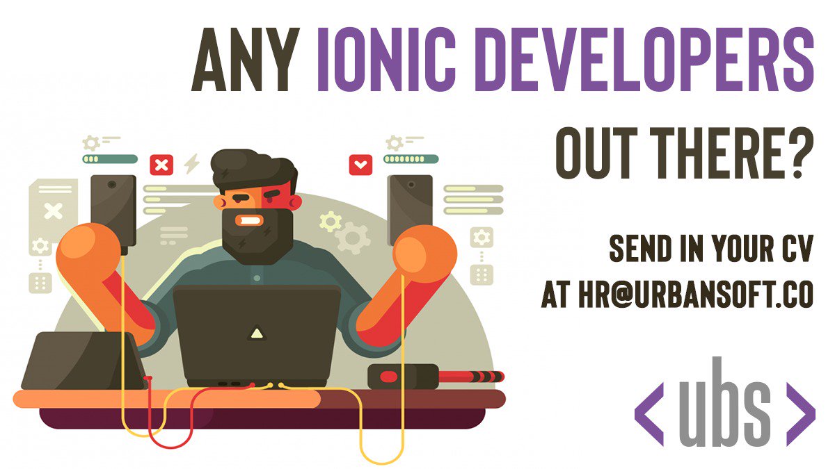 urbansoft_co's tweet image. We are hiring dedicated Ionic Developers! Kindly email your CV to hr@urbansoft.co
Reach us on +973 777 -URBAN (87226) or visit us on buff.ly/1Qidrs7
#Urbansoft #IONIC #IONICDeveloper #Bahrain #Manama #Hiring