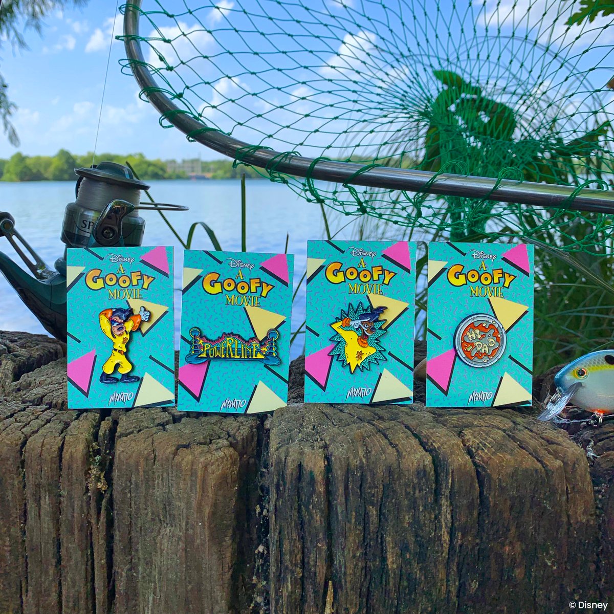 MondoNews's tweet photo. Love is why we're seein' it eye to eye...Dance your way into the weekend with 4 new enamel pins inspired by @Disney's '90s underdog A GOOFY MOVIE! Designed by @JJwHarrison. ON SALE NOW via https://t.co/hGiA6d5Sha. https://t.co/dwHq6rK30e https://t.co/Xi9dKCq2IZ