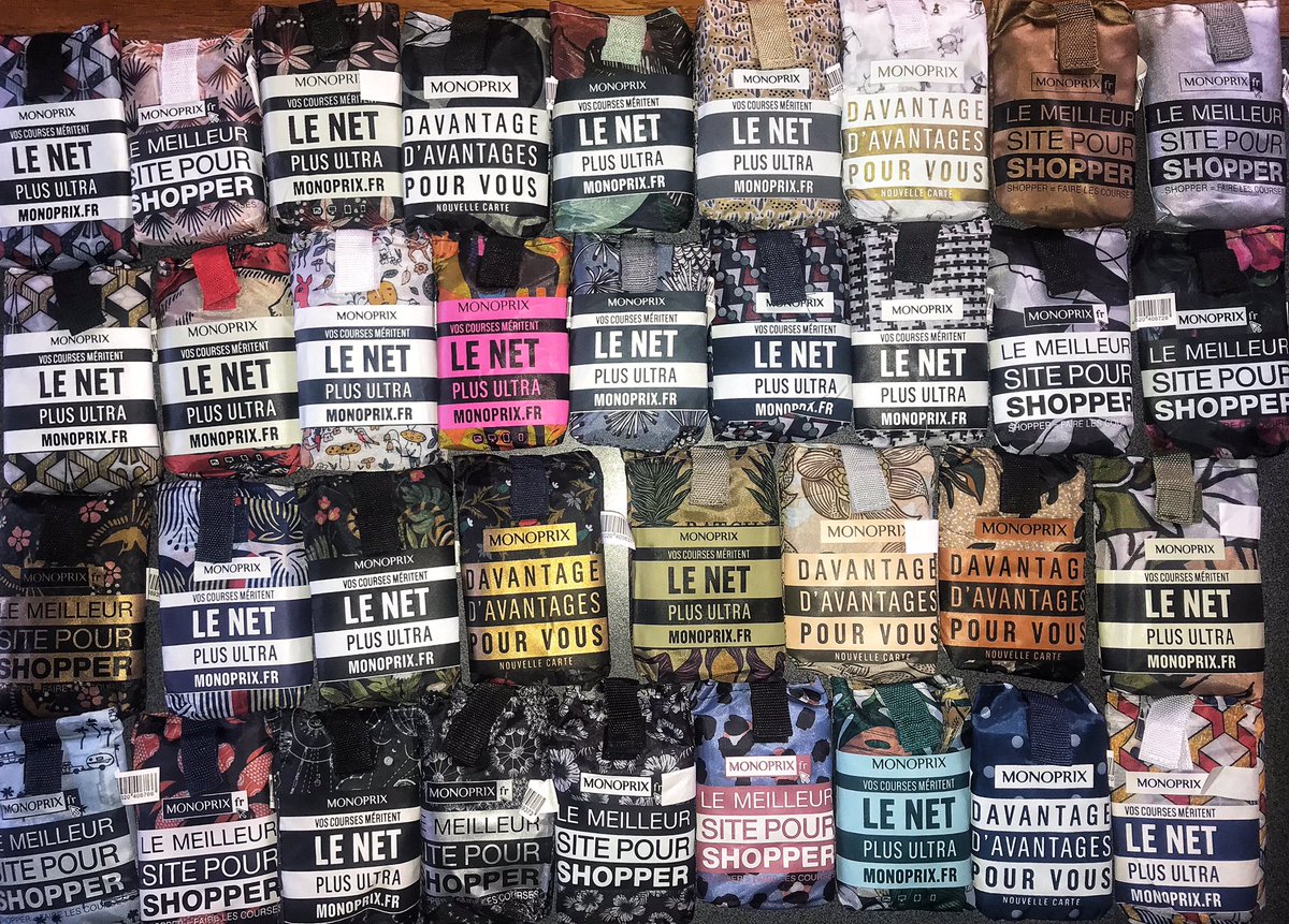 monoprix sac eco 2019
