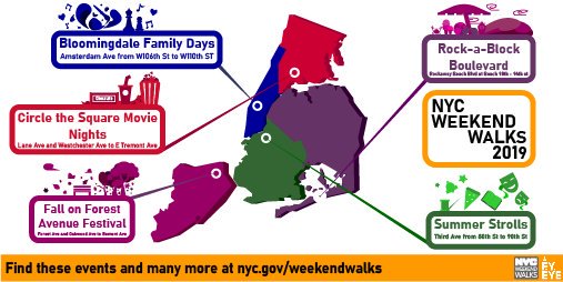 FY_EYE's tweet photo. Still figuring out your weekend plans? Explore a new NYC neighborhood with @NYC_DOT #Weekendwalks and enjoy summer while it's still here! @NYC_DOT @bcjc_brooklyn @WoodsideMoves @ThirdAvenueBID @FDConline @parkslope5thave Click here for deets ➡️ https://t.co/uuy0t3GuiY https://t.co/hdZwTUmcMw