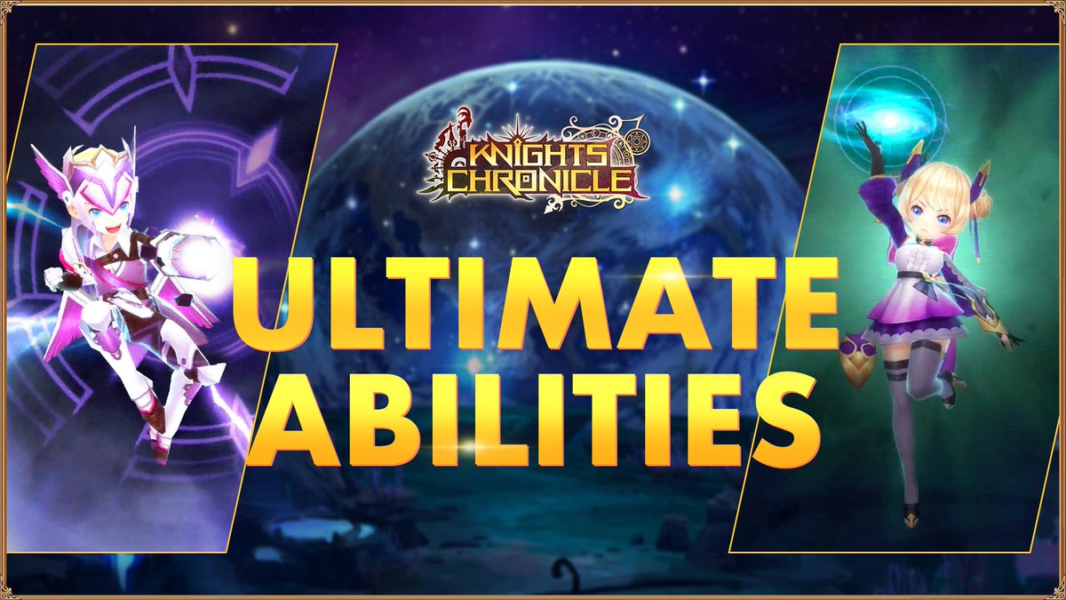 knightschron's tweet photo. Knights Chronicle has some amazing ultimate skill 3 abilities for its characters. Show us how amazing they look by attaching your screenshot below! #KnightsChronicle https://t.co/DO7QKcm8f0
